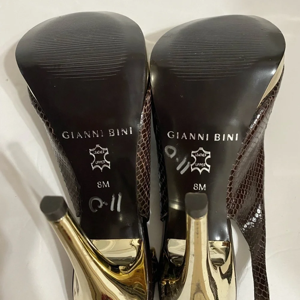 Gianni Bini Women's Brown Courts Size 8M